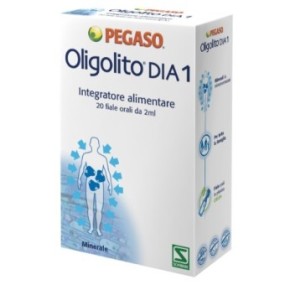 OLIGOLITO® DIA 1 integratore alimentare 20 fiale Pegaso