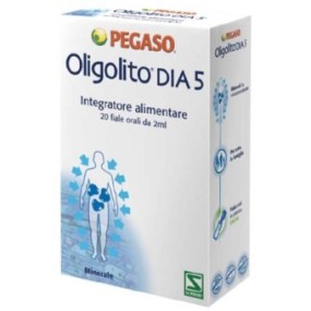 OLIGOLITO® DIA 5 integratore alimentare 20 fiale Pegaso