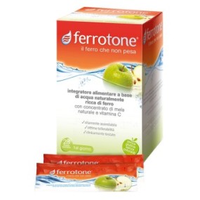 FERROTONE GUSTO MELA integratore alimentare 28 stick da 25 ml Schwabe Pharma Italia