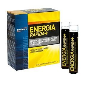 Ethicsport energia rapida+ 10 flaconcini 25 ml