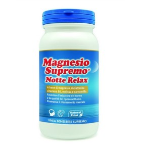 Magnesio supremo notte relax 150 g Natural point
