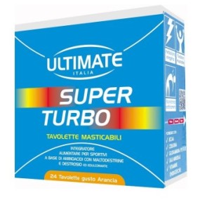 SUPER TURBO integratore alimentare 24 tavolette Ultimate Italia