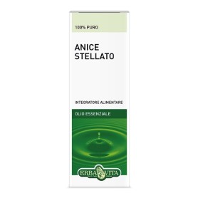 Olio essenziale anice stellato 10 ml erba vita