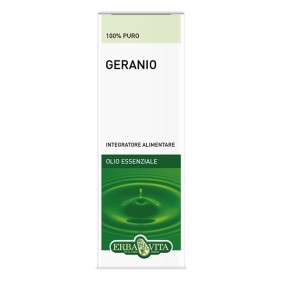 Olio essenziale geranio 10 ml erba vita