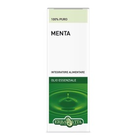 Olio essenziale menta 10 ml erba vita