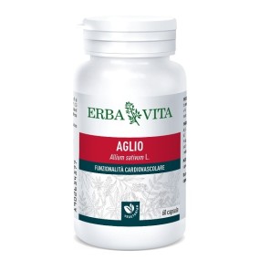 Integratore alimentare aglio 60 capsule erba vita