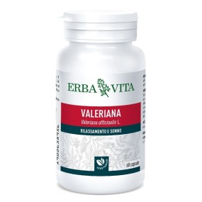 Integratore alimentare valeriana 60 capsule erba vita