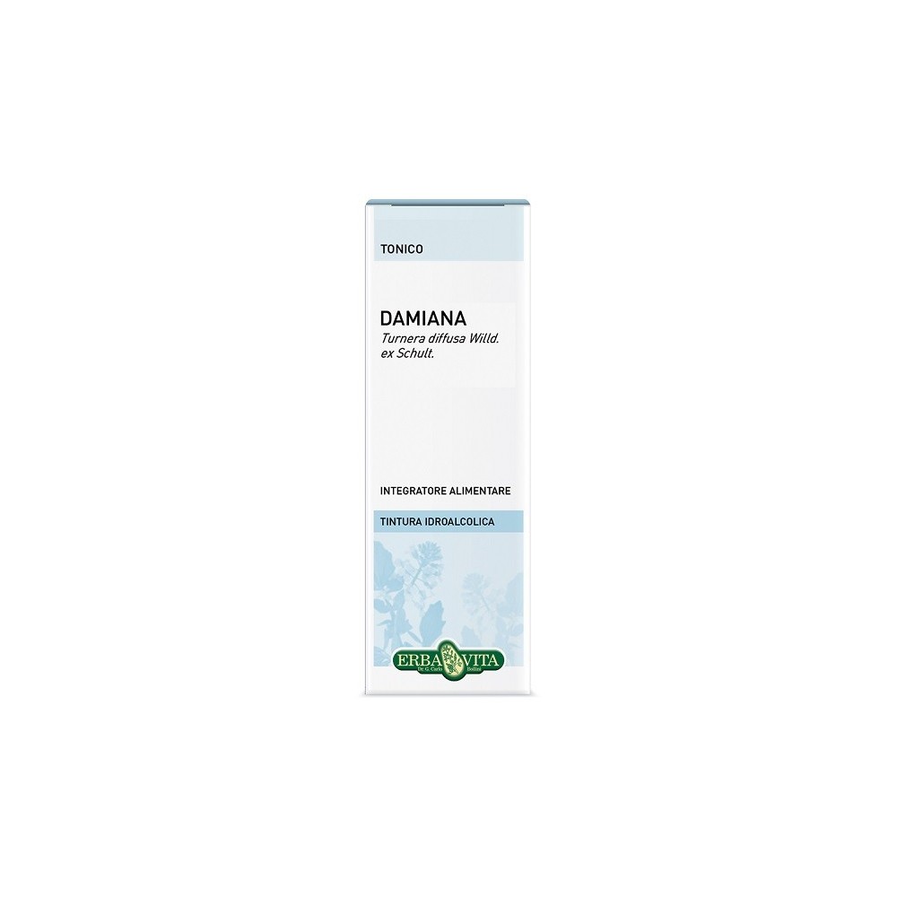 Tintura idroalcolica damiana 50 ml erba vita