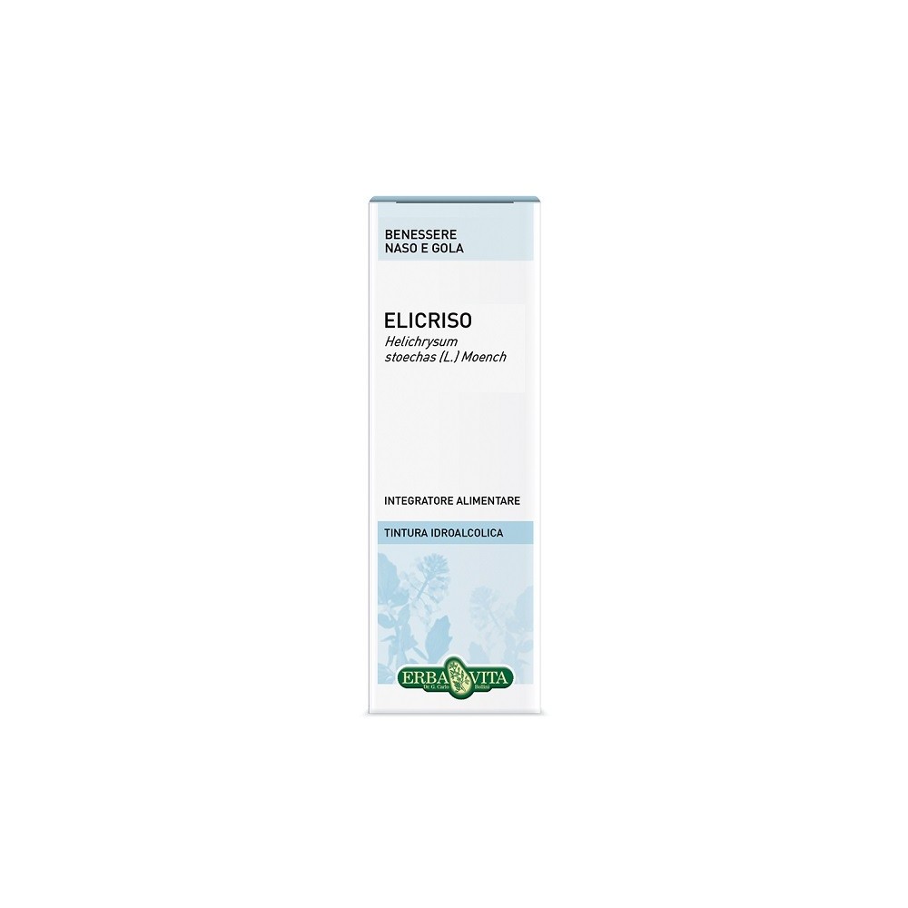 Tintura idroalcolica elicriso 50 ml erba vita