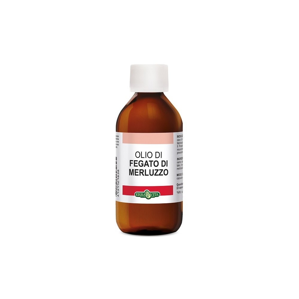 Olio Fegato Merluzzo 100 ml Erba Vita