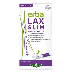 Integratore alimentare Erbalax Slim Pancia Piatta 12 stick 10 ml Erba Vita