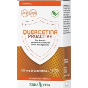 Integratore alimentare Quercetina Proactive 60 capsule Erba Vita