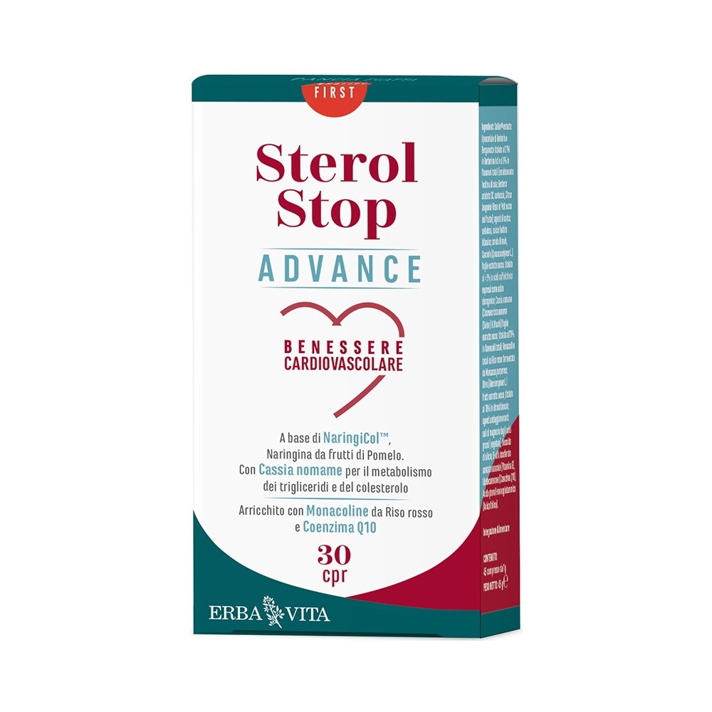 STEROL STOP ADVANCE 30 COMPRESSE Erba Vita