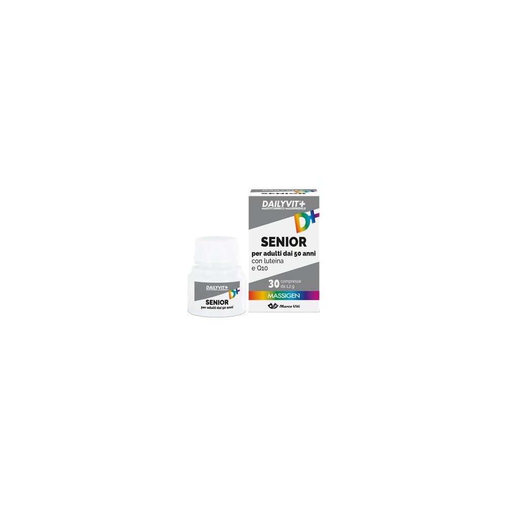 Dailyvit+ senior multivitaminico e multiminerale 30 compresse