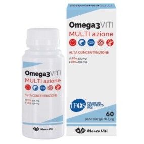 Viti Omega3 Multiazione 60 Perle - Integratore Alimentare