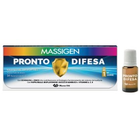 MASSIGEN PRONTO DIFESA 14 FLACONI X 10 ML