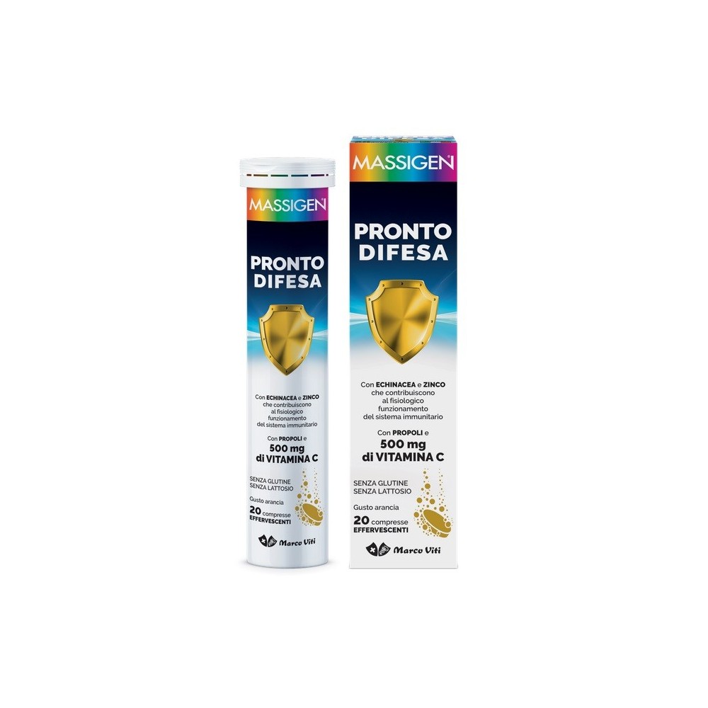 Massigen pronto difesa 20 compresse effervescenti