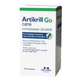 ARTIKRILL GO CANE BLISTER 120 COMPRESSE