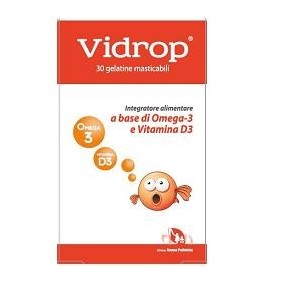 VIDROP OMEGA3 30 GELATINE MASTICABILI