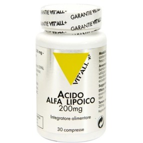 Acido alfa lipoico vit all plus integratori 30 compresse santiveri