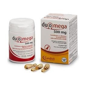 Duomega cani piccoli 30 capsule molli 500 mg