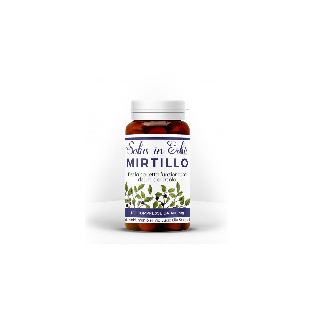 Mirtillo integratore alimentare 100 compresse salus in erbis