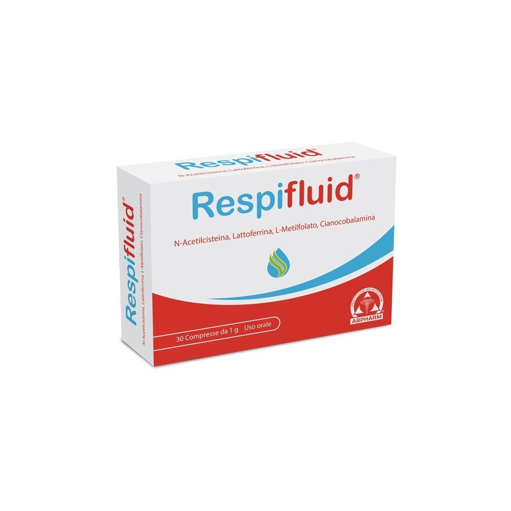 Respifluid 30 compresse - Rimedio naturale per il benessere respiratorio