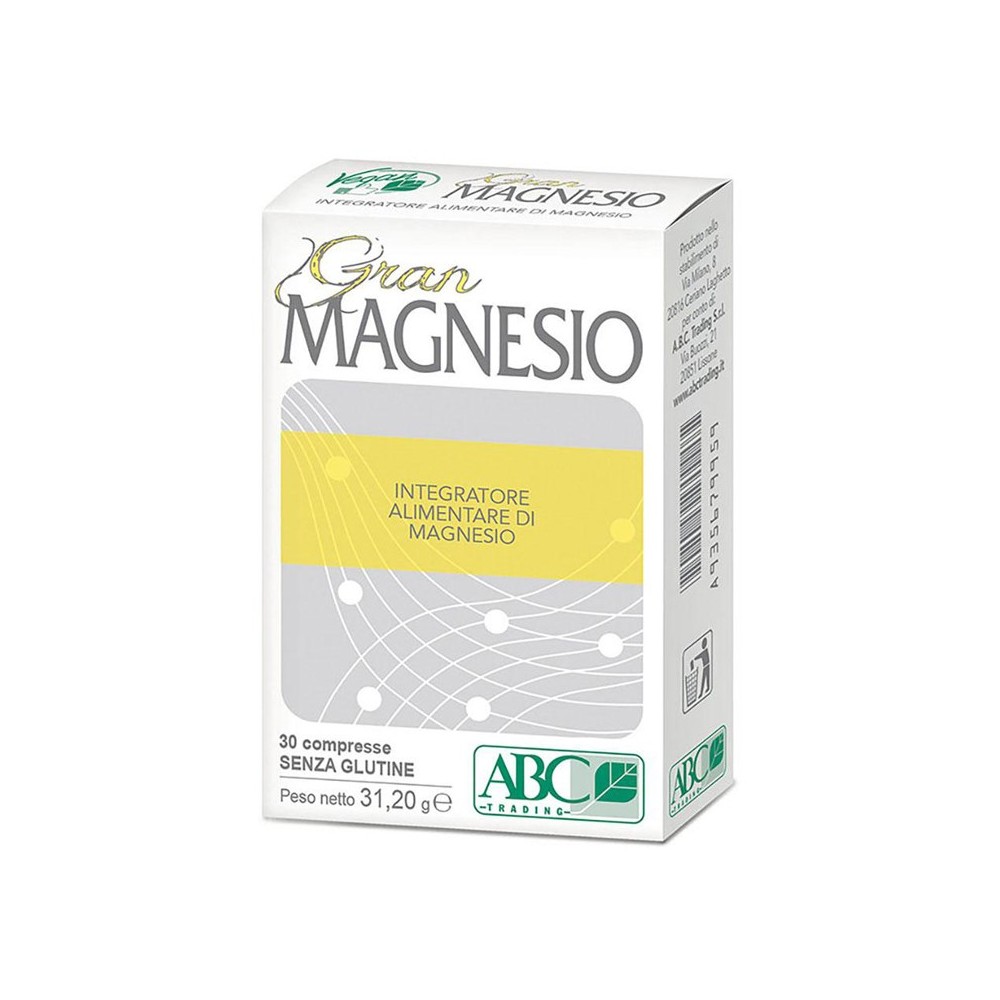 Gran Magnesio - Integratore alimentare con 30 compresse