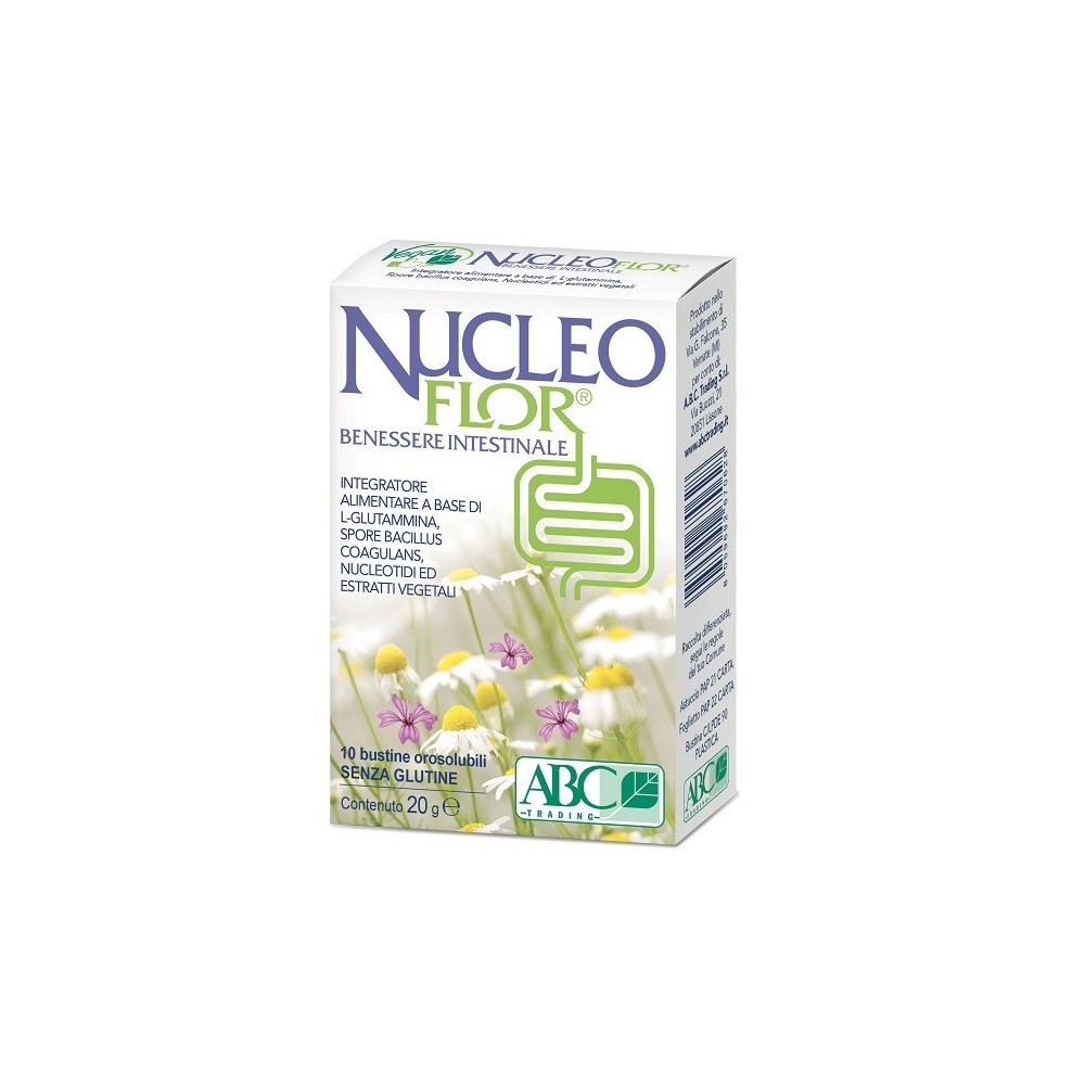 Nucleoflor intestino 10 stickpack da 2 g