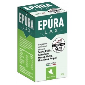 Epura lax integratore alimentare 50 g abbè roland