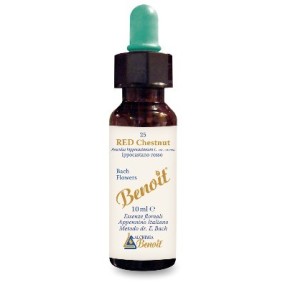 Fiori di bach benoit red chestnut 10 ml
