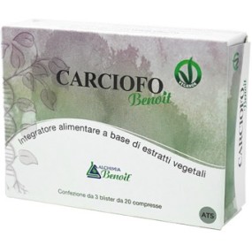 Carciofo benoit 60 compresse da 500 mg