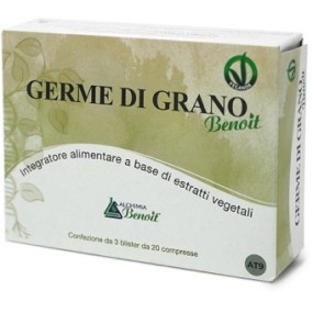 Germe di grano benoit 60 compresse da 500 mg