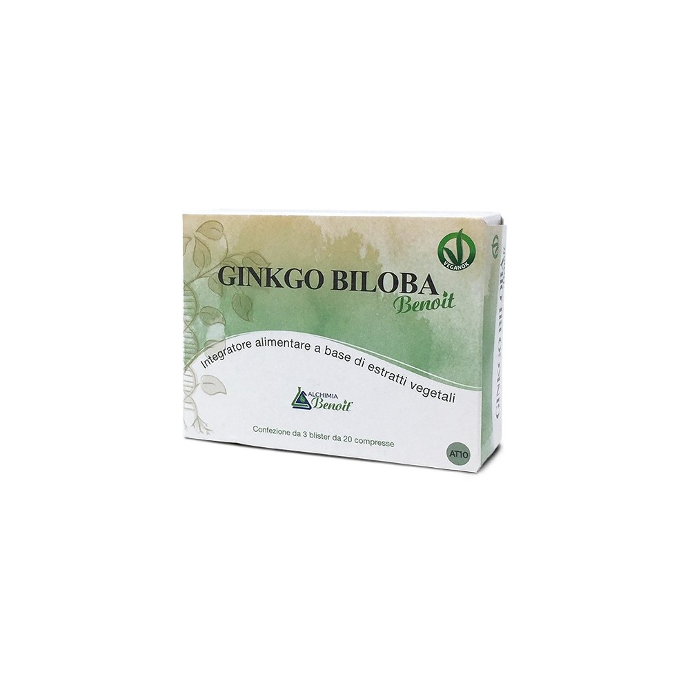 Ginko biloba benoit 60 compresse da 500 mg