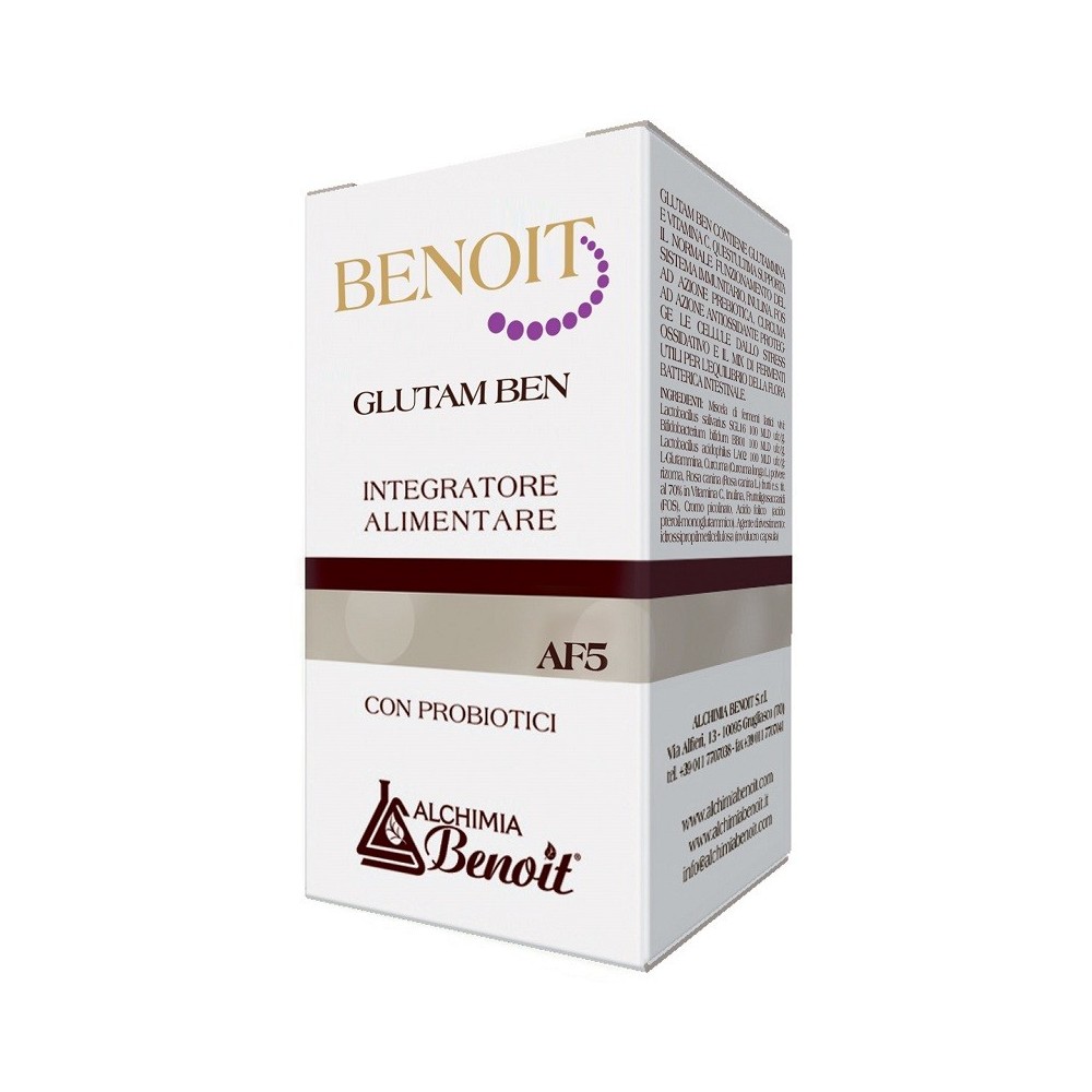 Glutam ben 30 capsule alchimia benoit