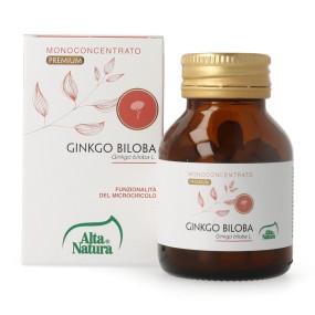 Ginkgo Biloba 100 cpr da 900 mg integratore alimentare Alta Natura