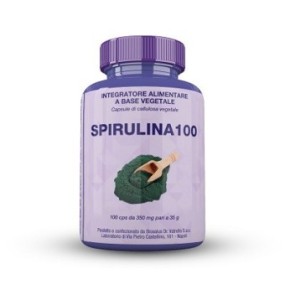 Spirulina100 integratore alimentare 100 capsule biosalus