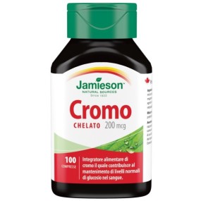 Cromo chelato integratore alimentare 100 compresse biovita