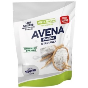 Whynature avena farina istantanea gusto neutro 1 kg