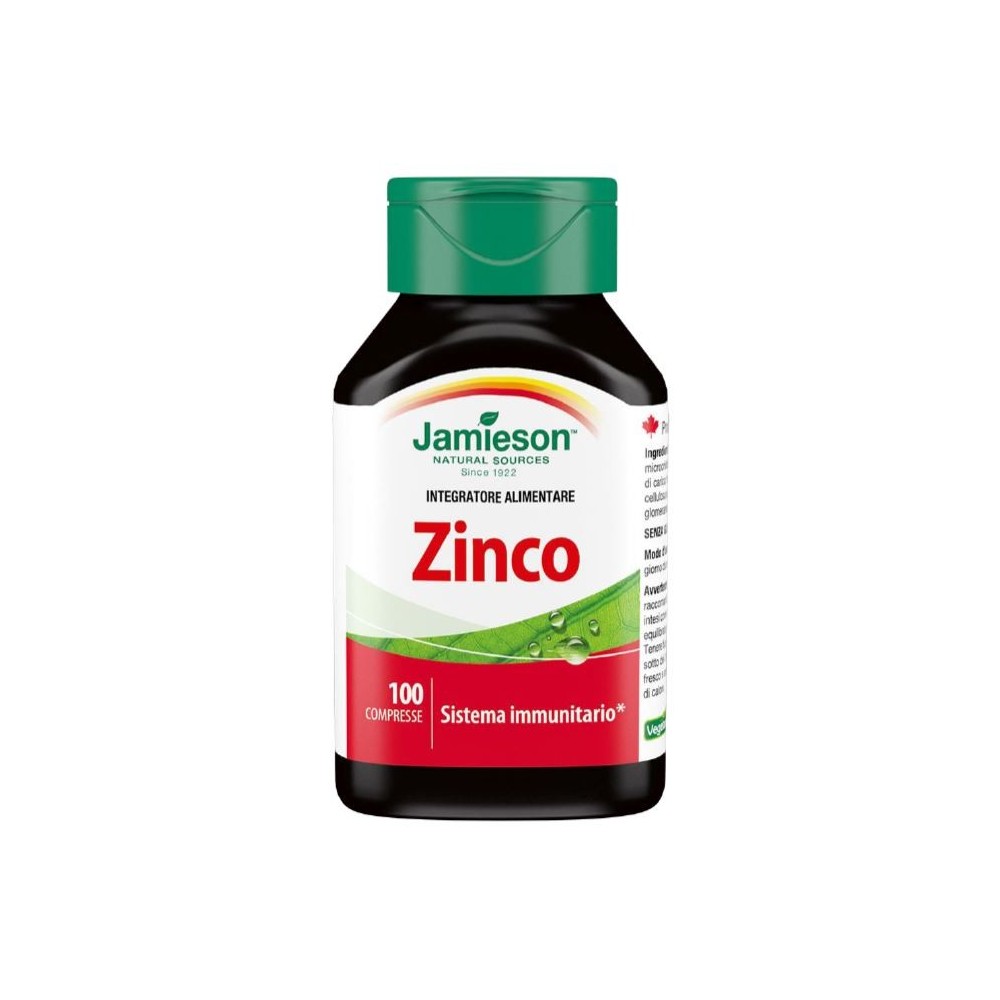 Jamieson zinco 100 compresse