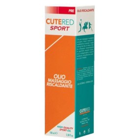 Cutered sport olio massaggio riscaldante 100 ml