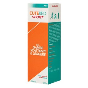 Sutered sport gel gambe scattanti e leggere 50 ml