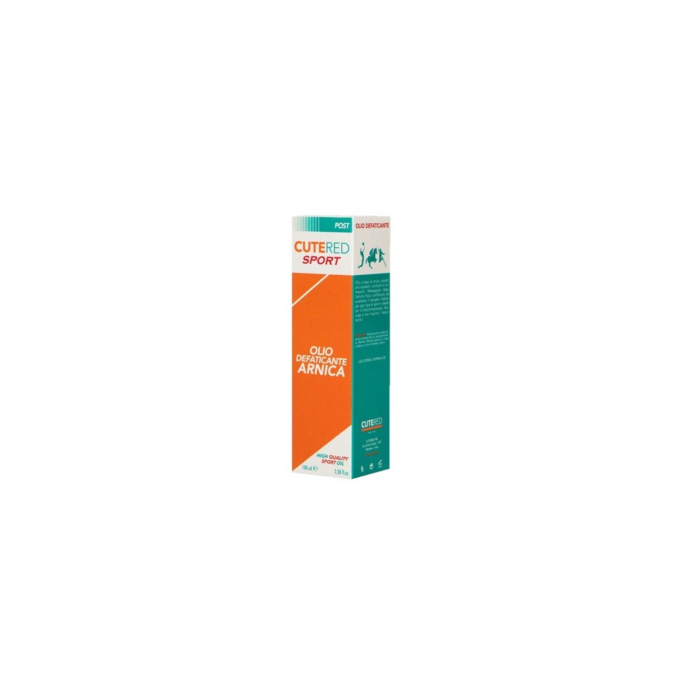 Cutered sport olio defatigante arnica 100 ml