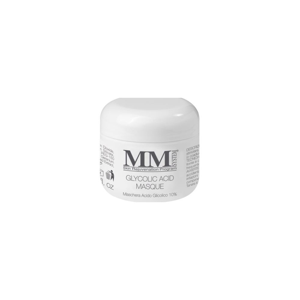 Mm system skin rejuvenation program glycolic acid 10% masque