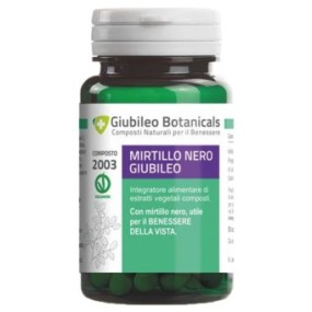 Giubileo botanicals mirtillo nero 50 capsule