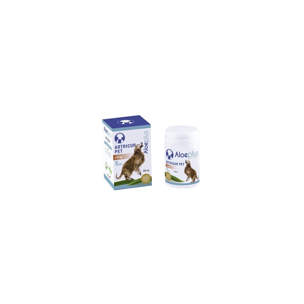 Aloeplus artricur pet cani +11 kg 27 g 60 capsule
