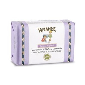 L'amande marseille sapone vegetale malva/calendula 200 g