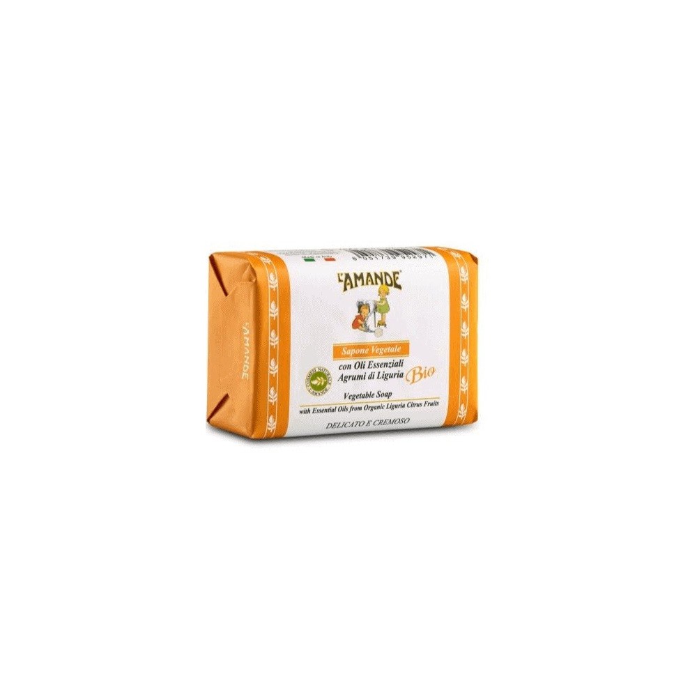 L'amande marseille sapone vegetale agrumi di liguria 200 g