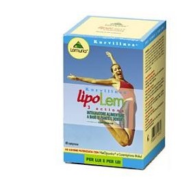 Lipo lem 3 action integratore alimentare 80 compresse lemuria