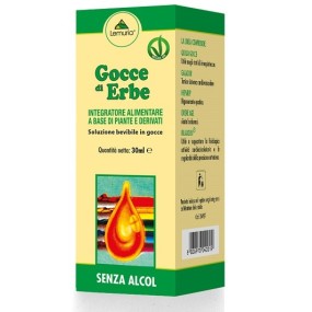 Gocce di erbe integratore alimentare 30 ml lemuria